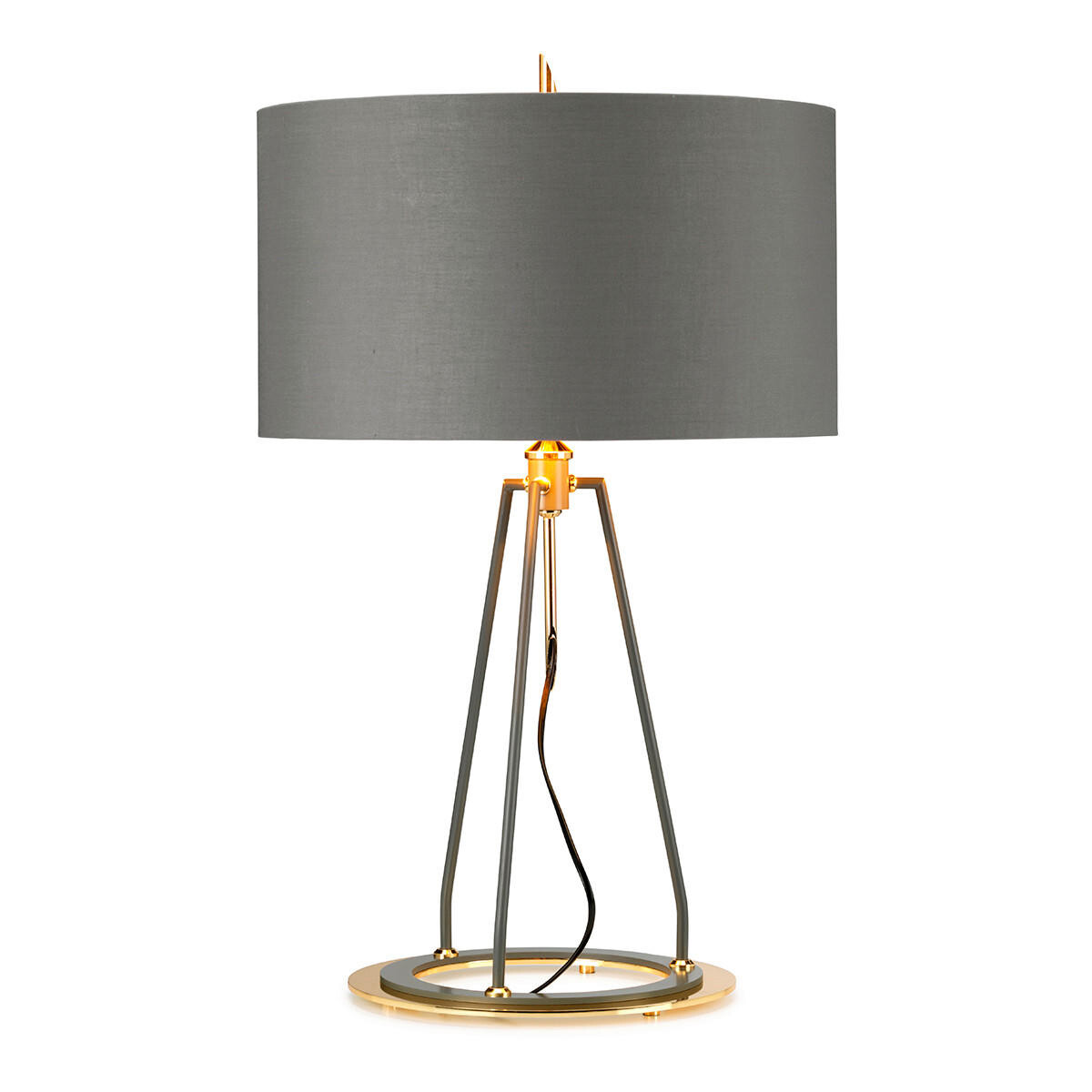 

Настольная лампа Elstead Lighting, 45x73,7 см, золотой/темно-серый
