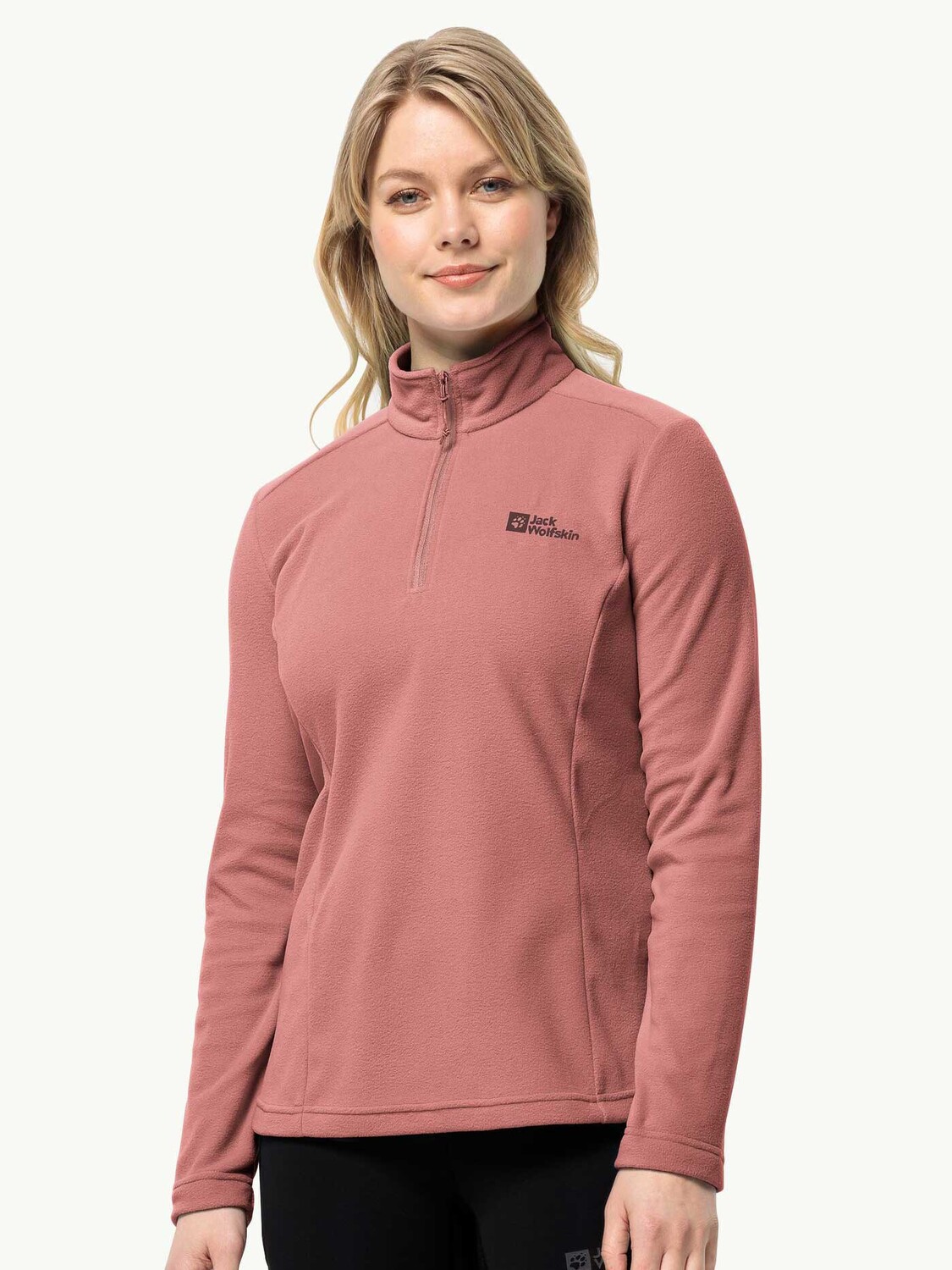 

Толстовка Jack Wolfskin TAUNUS HZ W, розовый