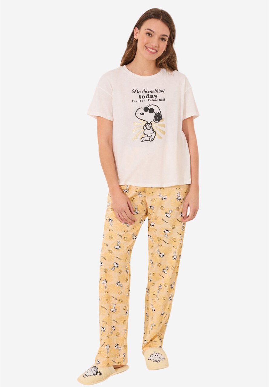 

Пижамный комплект THE PEANUTS SET women'secret, кремовый