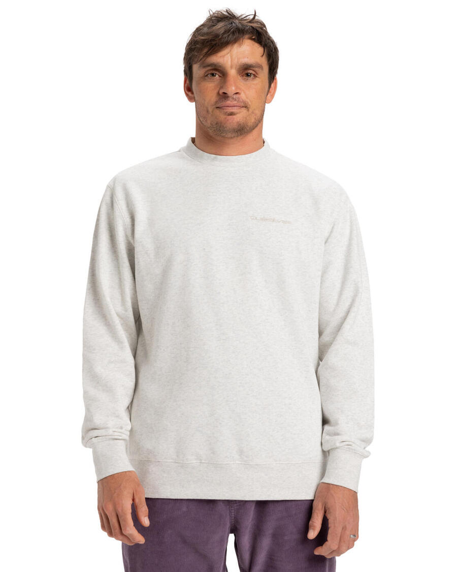 

QUIKSILVER Толстовка SALT WATER с круглым вырезом, серая, мужская