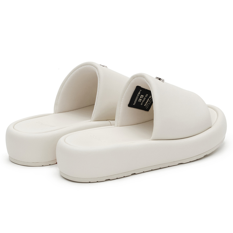 SMFK Женские противоскользящие шлепанцы Snow Mountain White, цвет Snow Mountain White — фото 4