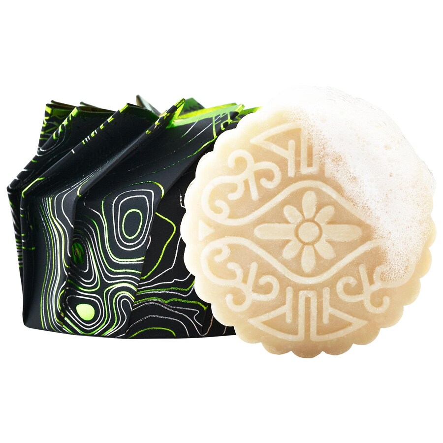 

Твердый шампунь для волос с добавлением рисовой воды Viori, 2.8 oz /80 g Hidden Waterfall: Strengthening Sweet Musk Rice Water Shampoo Bar