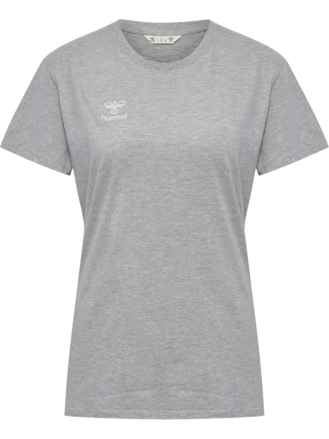 

Футболка Hummel S/S Woman, серый меланж
