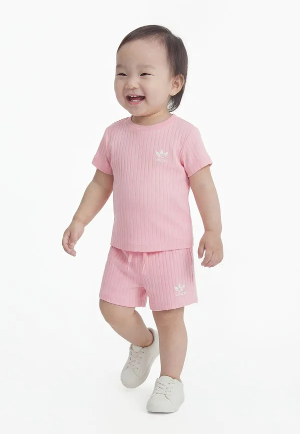 Обычные широкие детские шорты Adidas Originals, Light Pink