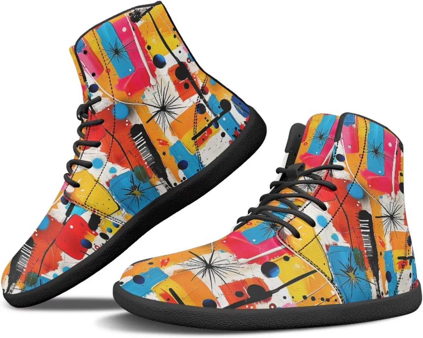 

Кроссовки Binienty Fashion Barefoot Flat для мужчин и женщин, Abstract Painting