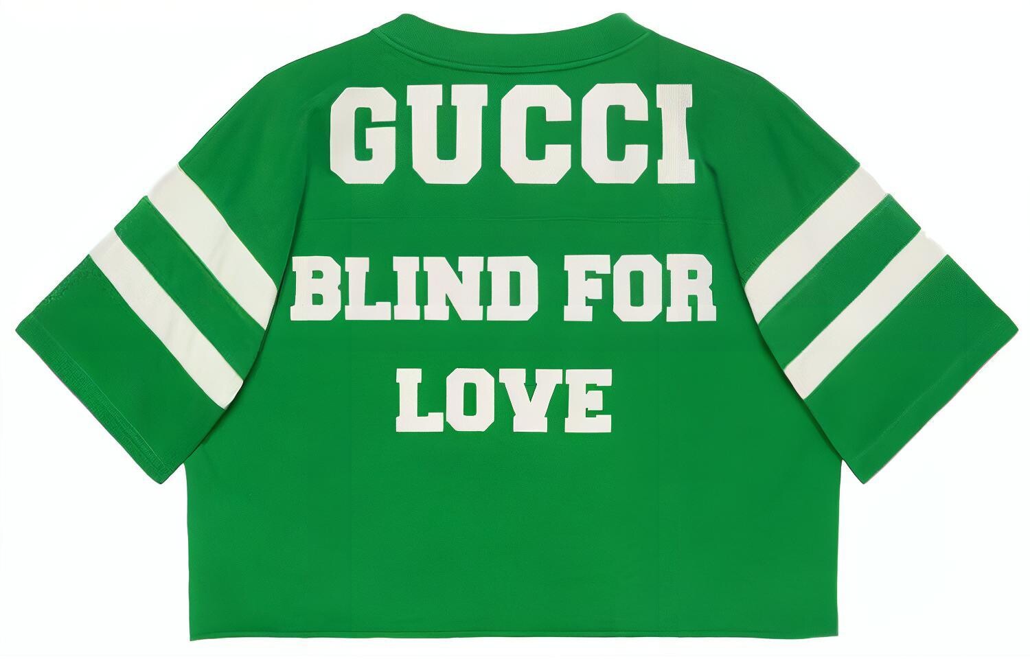 Футболка с коротким рукавом SS21 1921 Series с буквенно-цифровым принтом, зеленая Gucci, зеленый — фото 2