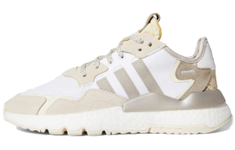 Кроссовки Adidas Originals Originals Nite Jogger 'White Brown' Women's
