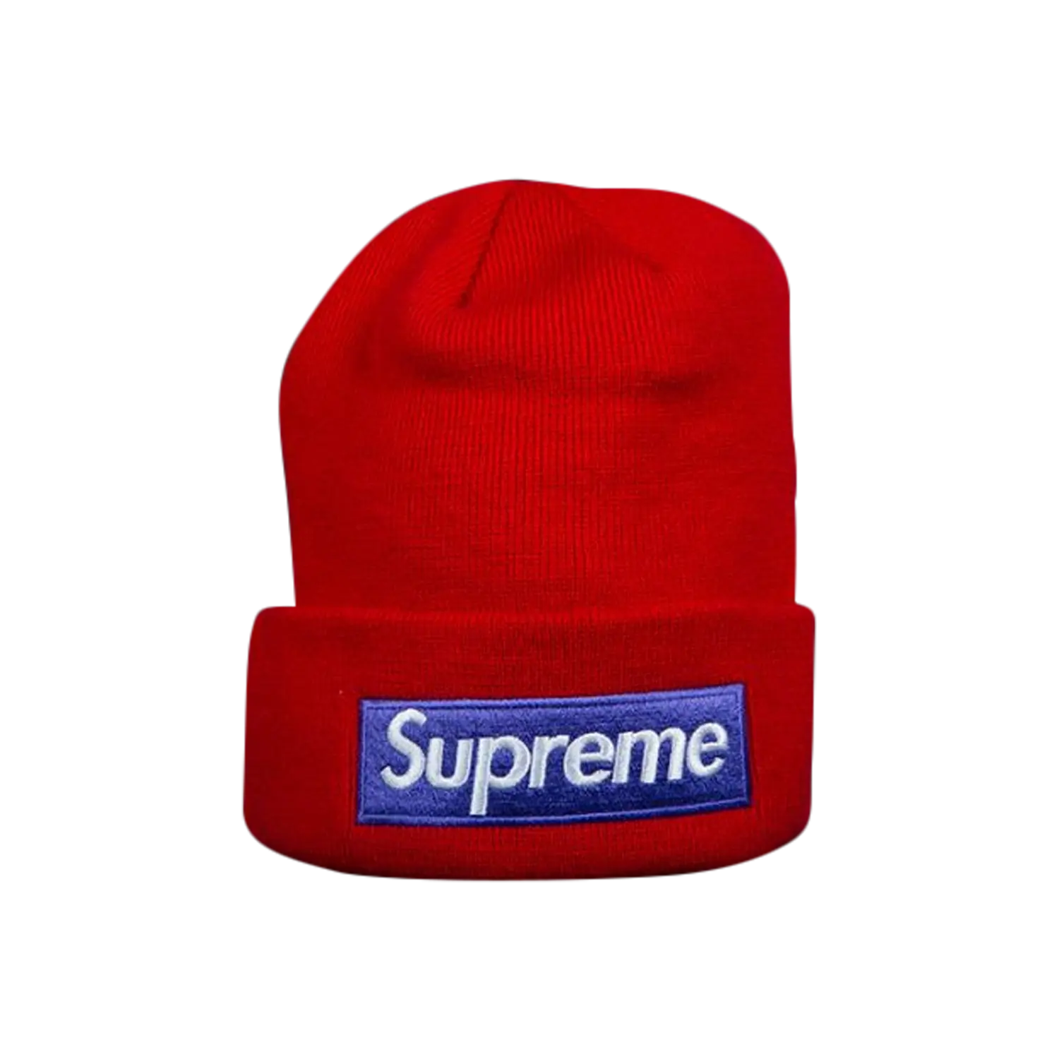 

Шапка-бини Supreme New Era Box Logo, красная