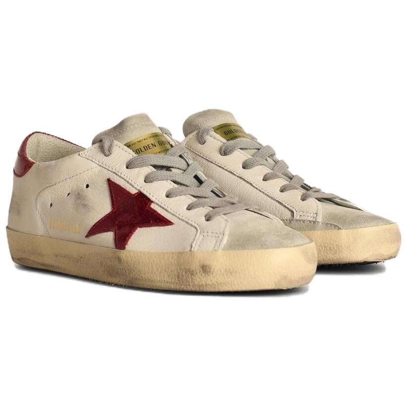 Кроссовки Golden Goose Skateboarding Shoes Women's Low-top White, белый — фото 3