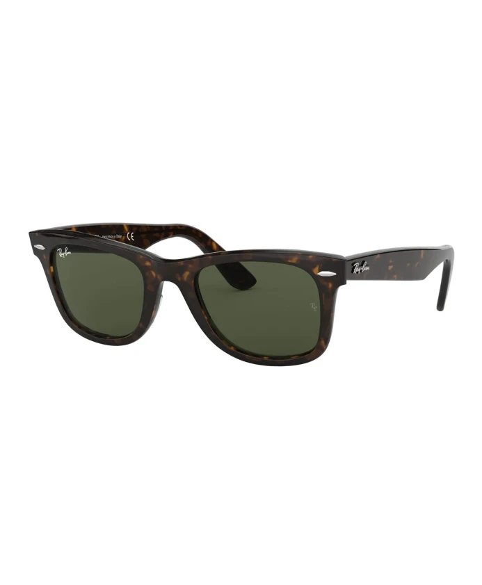 

Классические солнцезащитные очки Wayfarer RB2140 Ray-Ban, коричневый