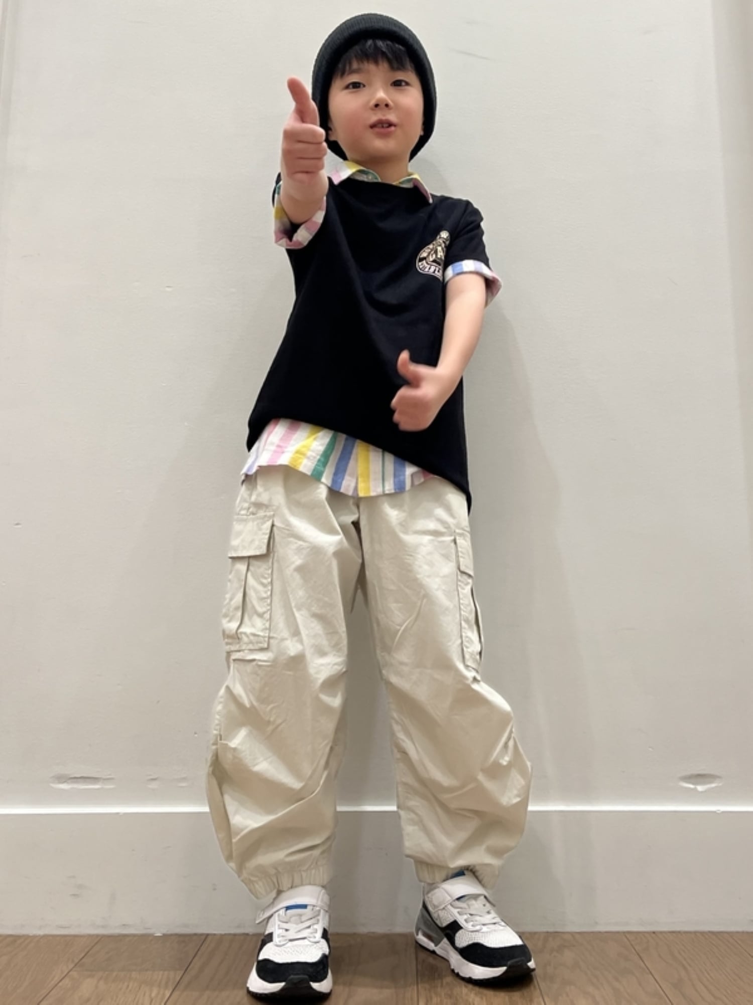 (K) Легкоходные парашютные брюки Easy Cargo (детские) GAP, REGULAR_GREY — фото 3