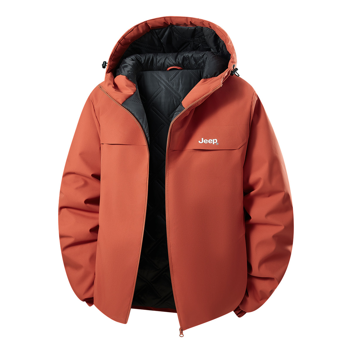 

Куртка-пуховик Star Shadow Unisex Jeep, peacock красный