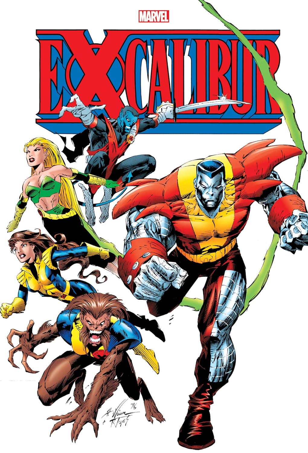 

Excalibur Omnibus Vol. 3 Anthony Winn Cover (Marvel Universe)