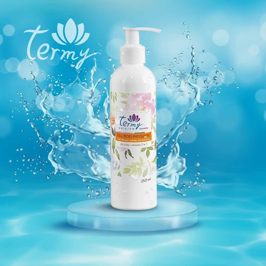 

Over Cosmetics, Гель для душа 2в1 Termy Uniejów, 250 мл