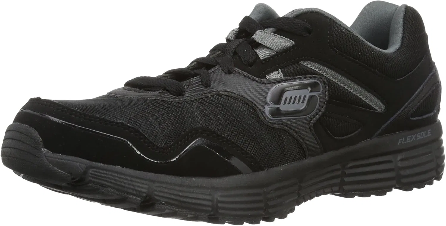 Кроссовки Skechers Herren Agility Victory Won Low-Top, Black Bkcc