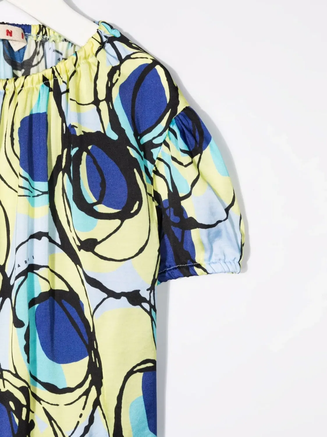 Топ в стиле колор-блок Marni Kids — фото 3