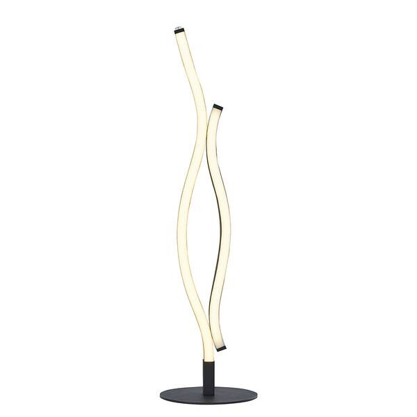 

Светодиодная настольная лампа searchlight Bloom Swirl, черный