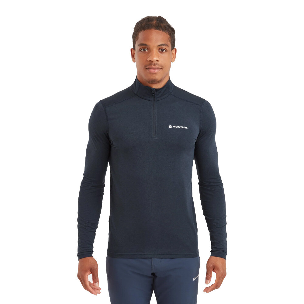 

Спортивный топ Montane Dart XT Zip Neck, синий