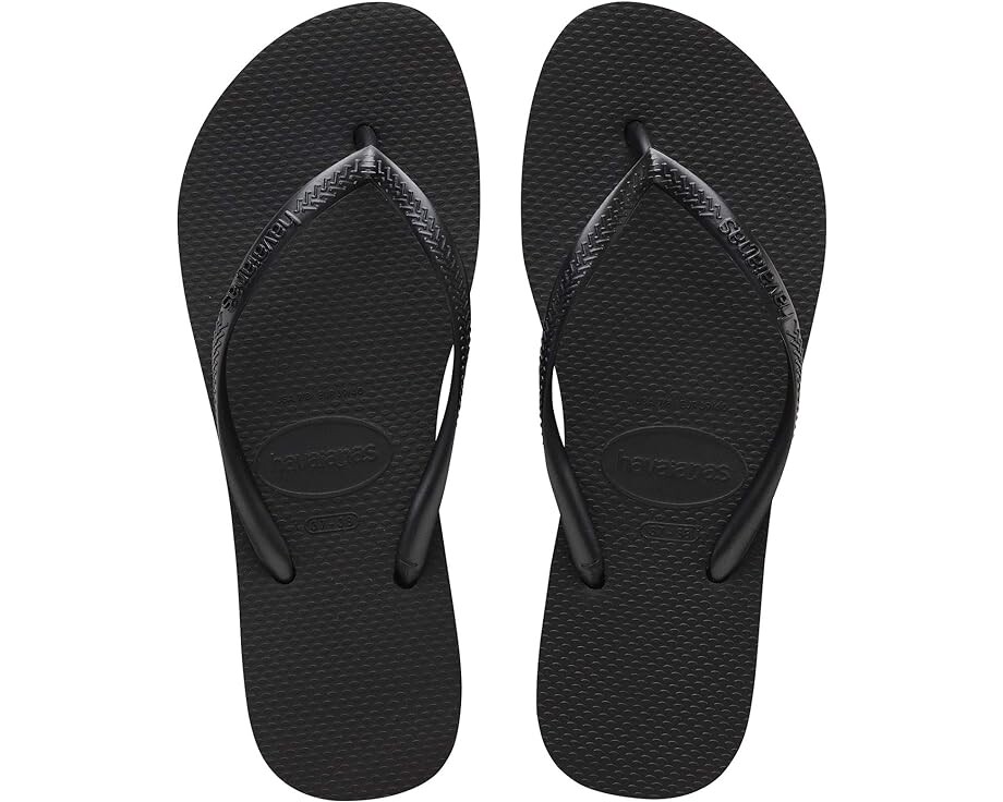

Сандалии Havaianas Slim Flatform Flip-Flop, черный