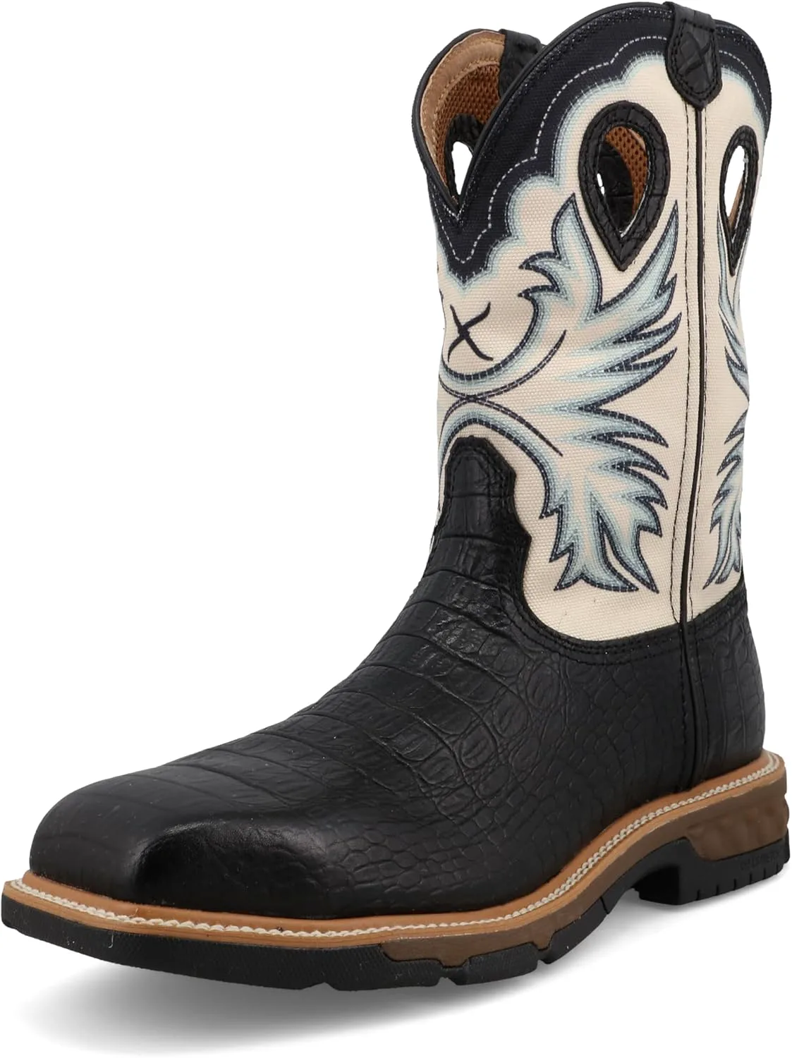 

Рабочие ботинки Twisted X Men's 11" Western, с защитным носком, цвет имбирь и груша, размер 7 D, черный