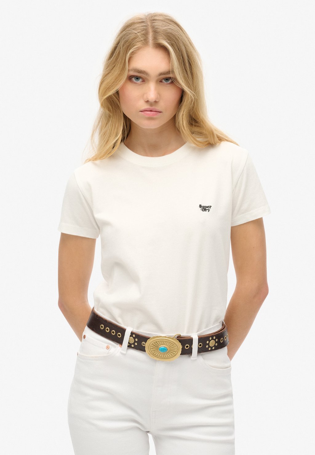 

Пояс HERITAGE RANCH Superdry, коричневый