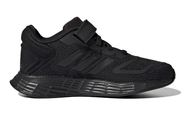 Кроссовки duramo 10 эластичные кружева j Adidas, черный — фото 2