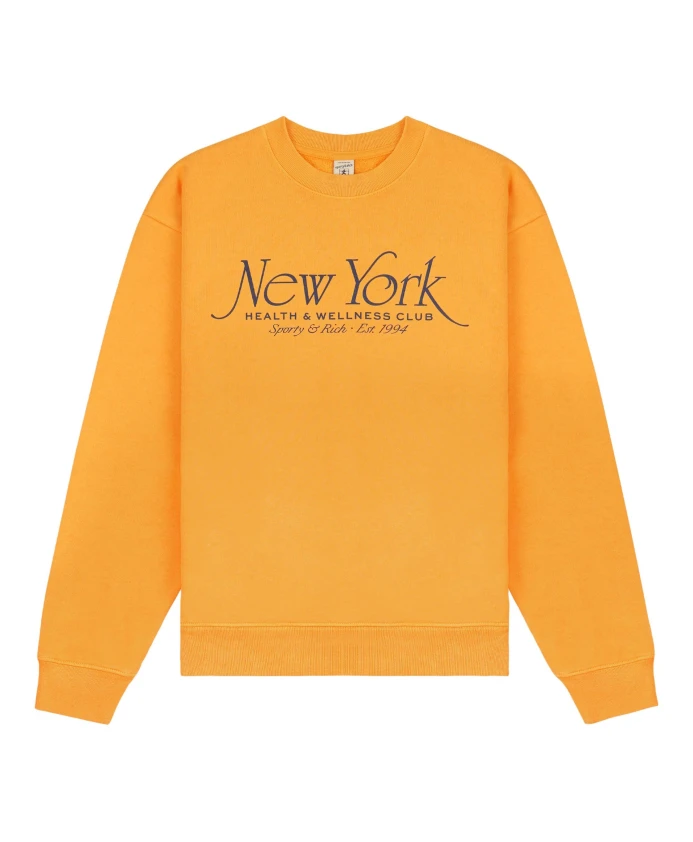 

Толстовка NY 94 Sporty & Rich, оранжевый