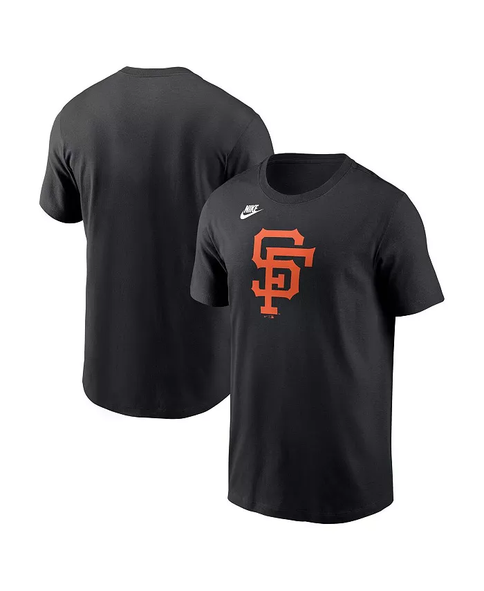

Мужская черная футболка San Francisco Giants Cooperstown Collection с логотипом команды Nike