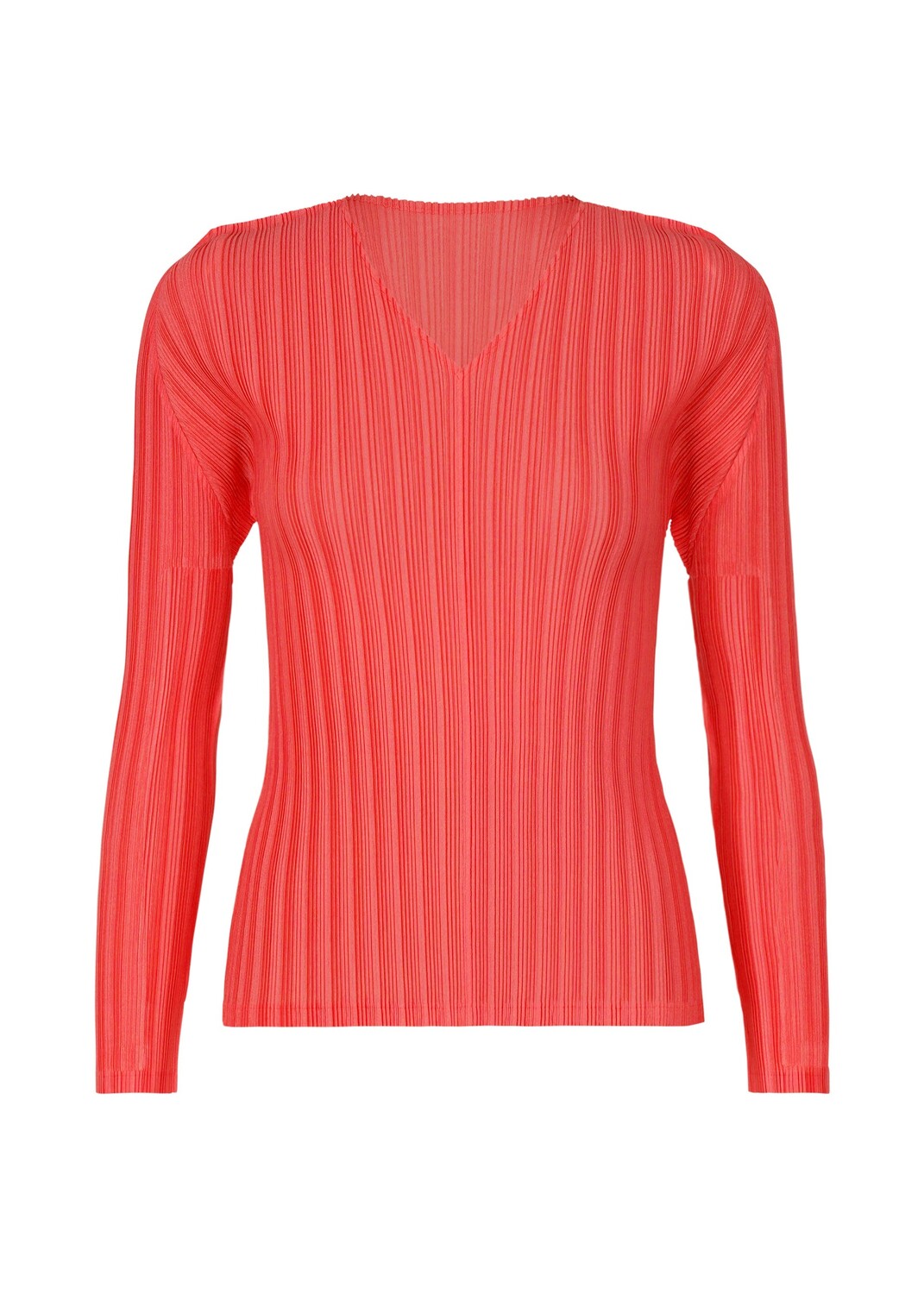 

Рубашка rib pleats january Pleats Please Issey Miyake, красный