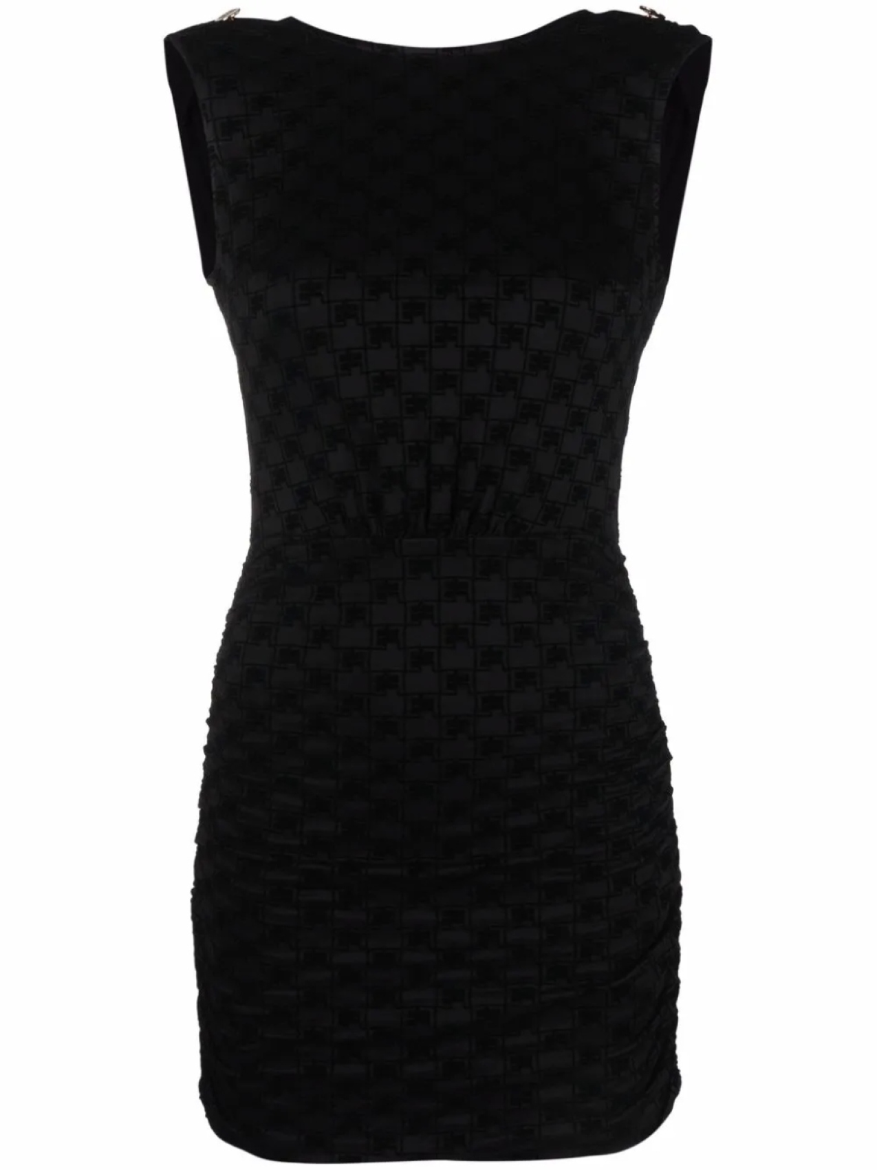 

Elisabetta Franchi платье мини с цепочкой, золотой