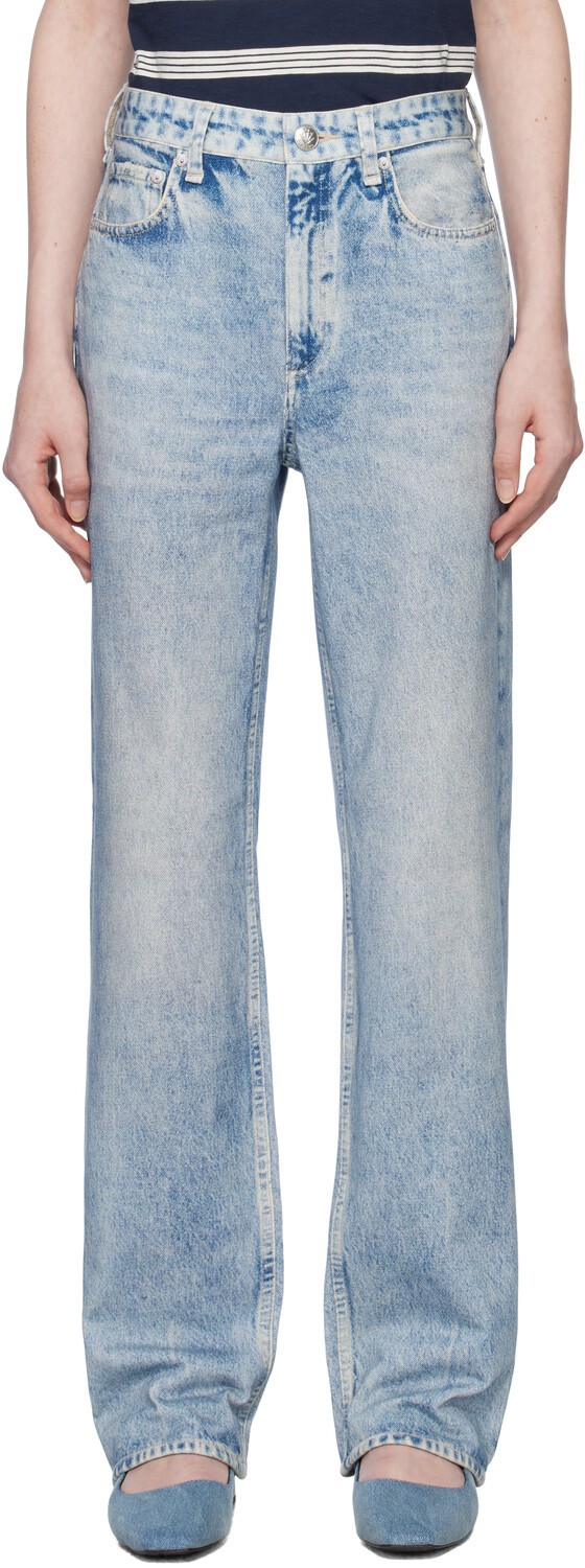

Голубые брюки Miramar Terry Shea Lounge rag & bone