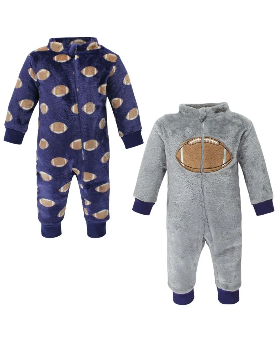 Уютный цельный шезлонг Hudson Baby, Football