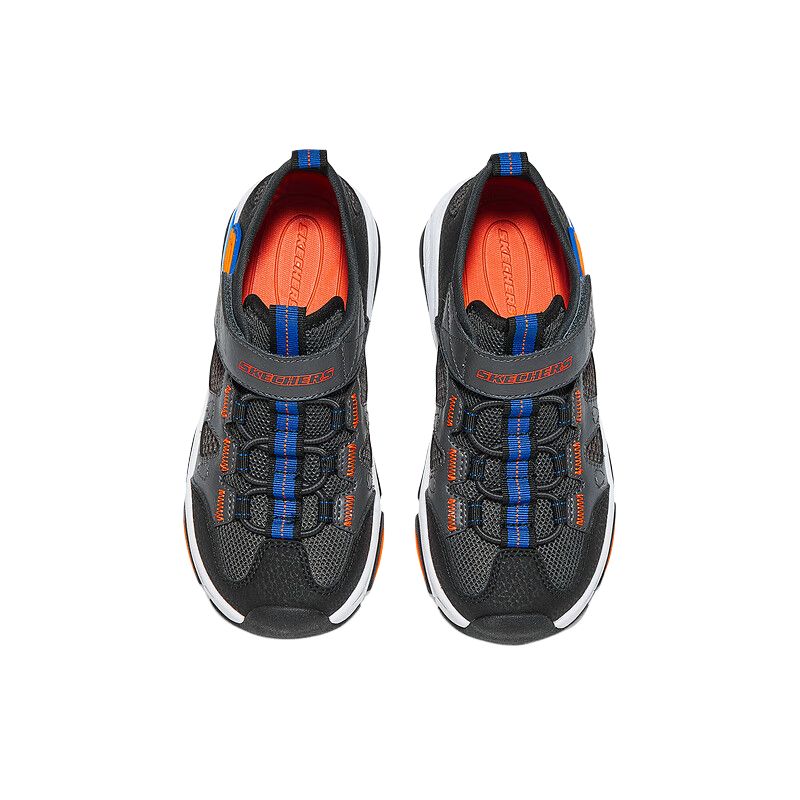 Детские сандалии с низким верхом для мальчиков Skechers Kids, Charcoal — фото 3
