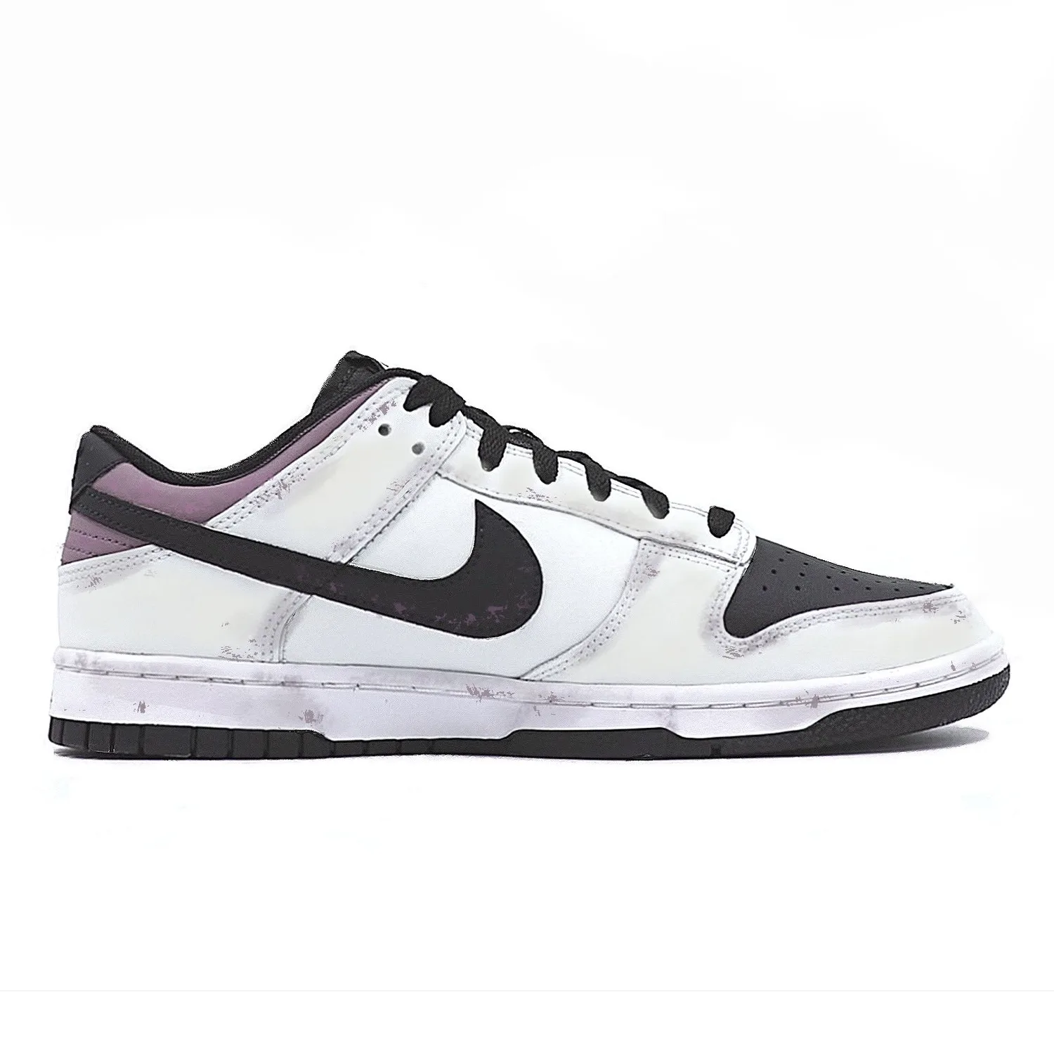 Dunk Battle Damaged Autumn Mountain, Racing Collection JDM Star Trace Future Nike, айвори — фото 3