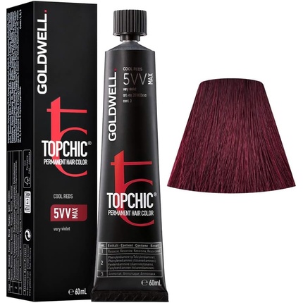 

Краска для волос Goldwell Topchic 0.06л 5ВВ Ярко Фиолетовый