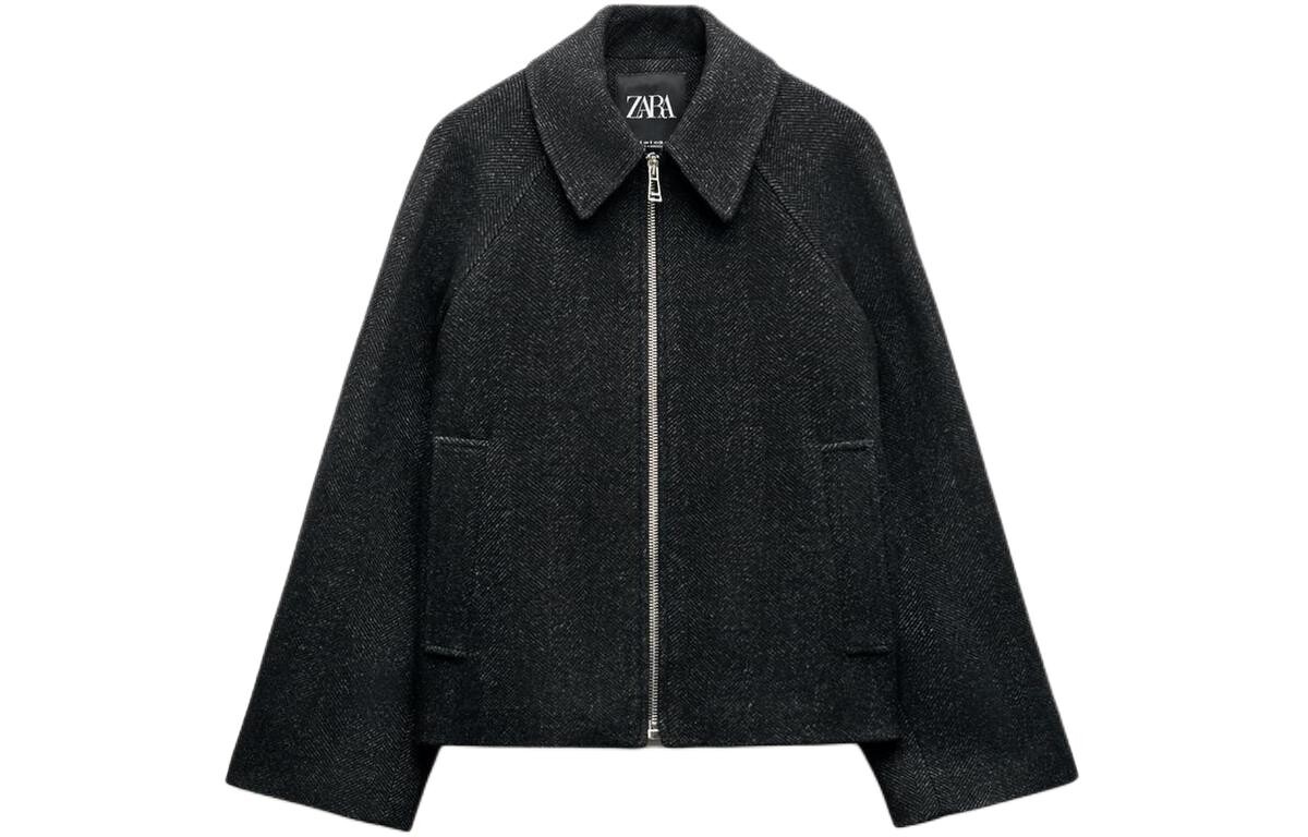 

Куртка женская серая Zara