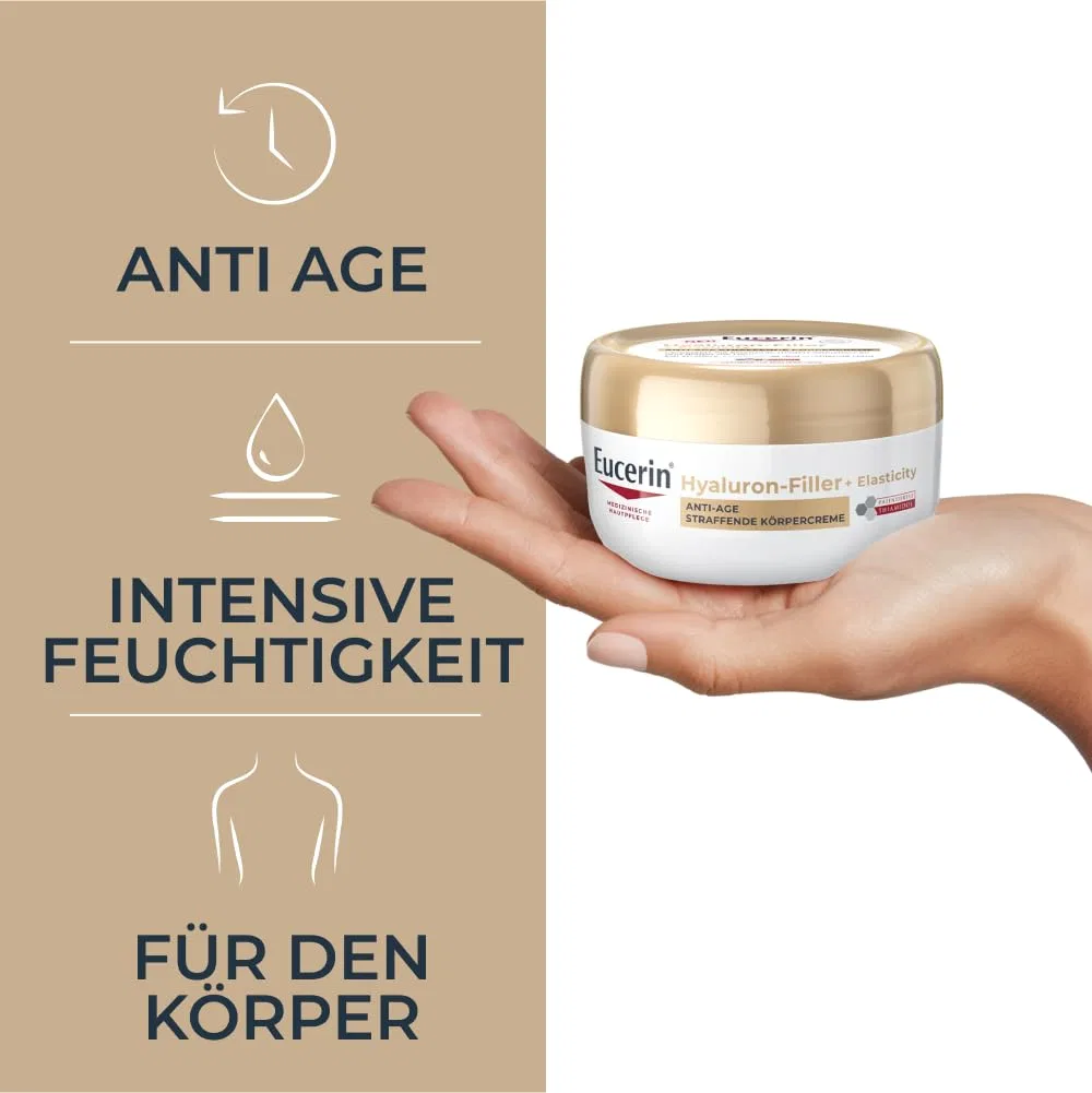 Крем для тела Eucerin Hyaluronic Filler + Elasticity Firming Body Cream Eucerin — фото 3