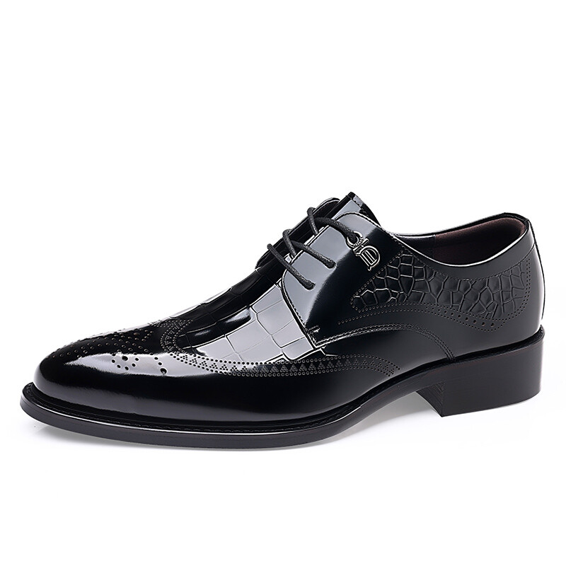 

Туфли LUOMAIKE Dress Shoes Men Low-Top, черный