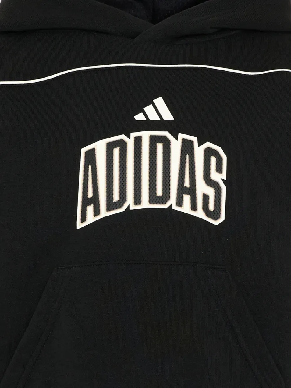 Худи с графическим принтом Stadium Lettering Adidas Kids, черный — фото 4