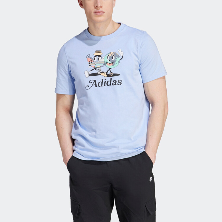 Мужская футболка Adidas Originals Blue Dawn — фото 2