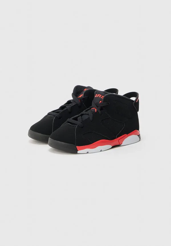 Кроссовки jordan 6 retro унисекс Jordan, Black/Light Crimson — фото 2