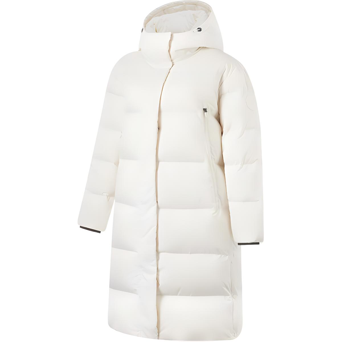 

LINING Женская пуховая куртка серии Fitness, Champagne White