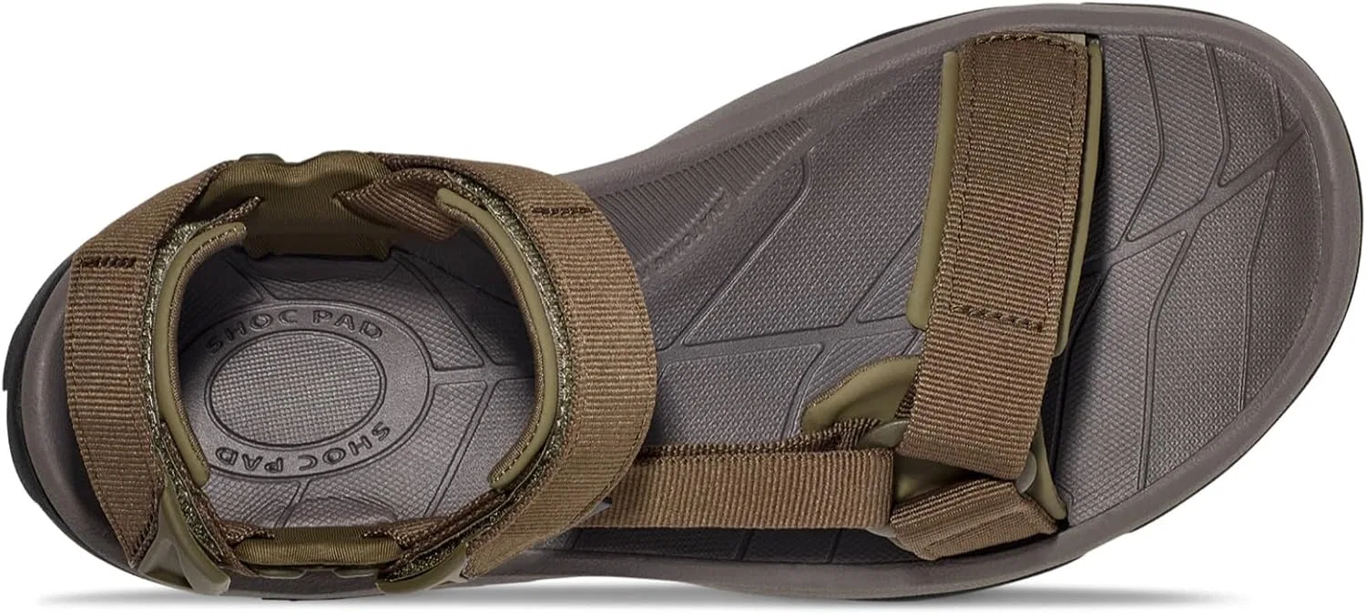 Мужские спортивные сандалии Teva Terra Fi 5 Lite, Dark Olive Desert Palm — фото 3
