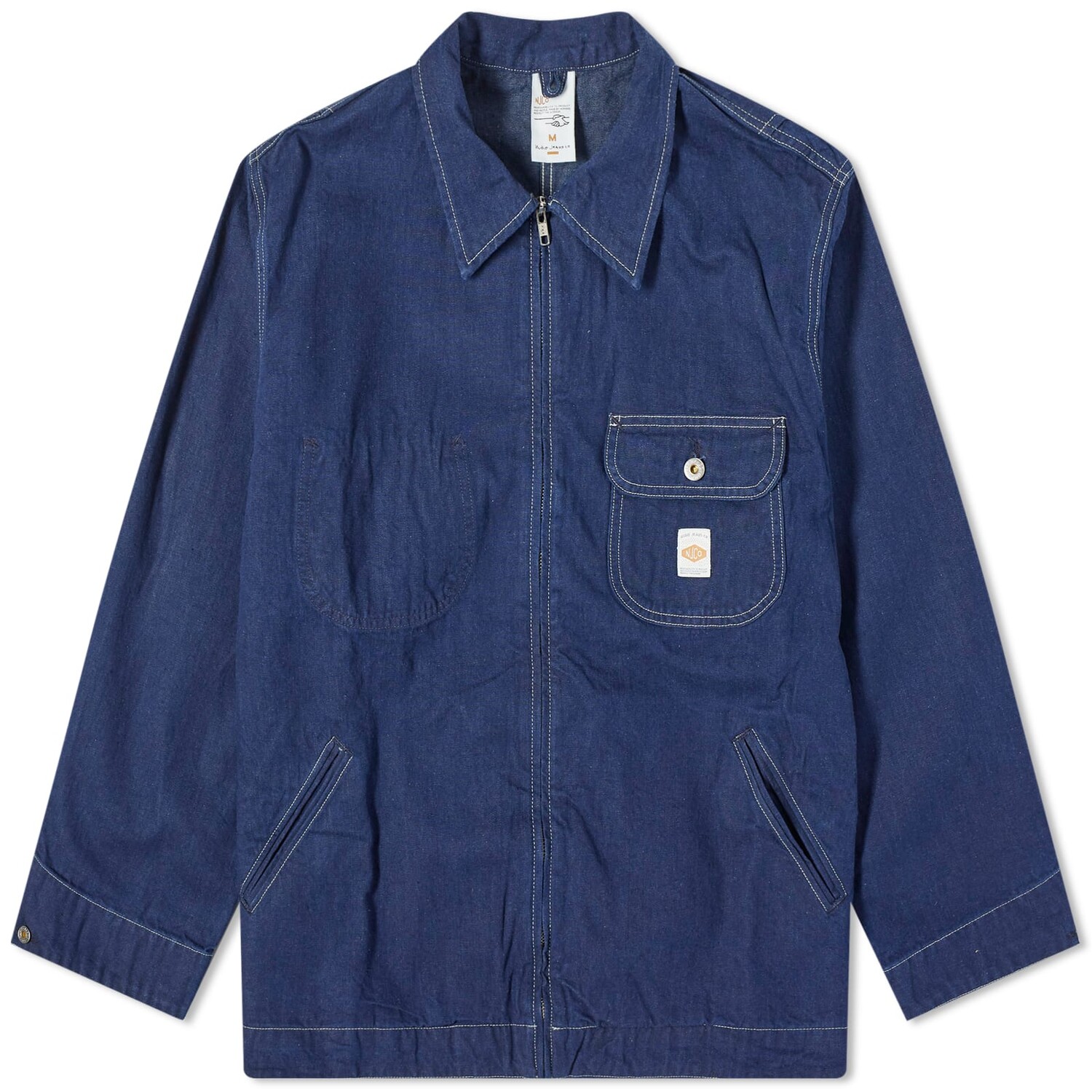 

Куртка Nudie Jeans Co Jimmy Zip, синий