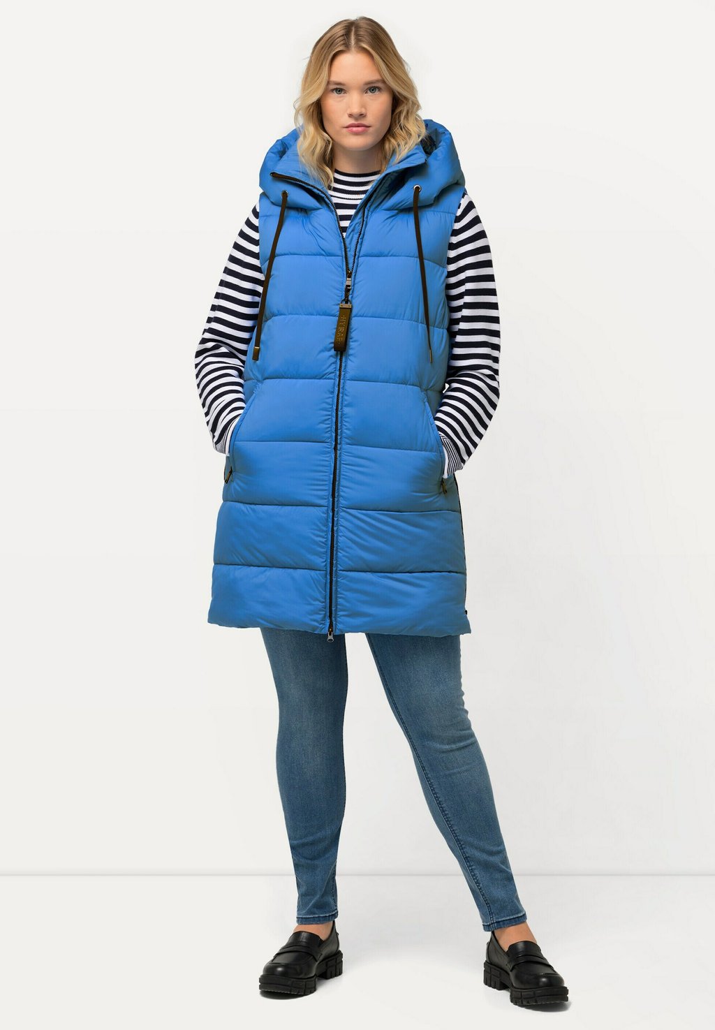 

Жилет HYPRAR QUILTED Ulla Popken, синий