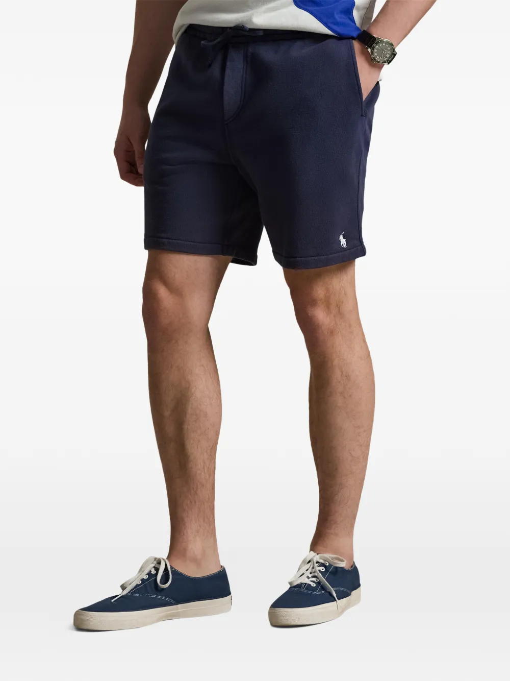 Шорты с кулиской Polo Ralph Lauren, синий — фото 3