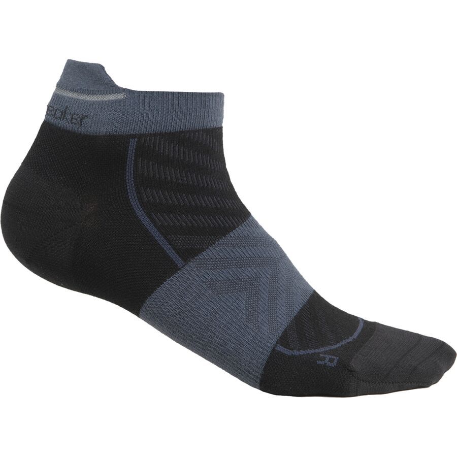 

Носки Icebreaker Merino Run+ Ultralight Micro Icebreaker, Black/Graphite