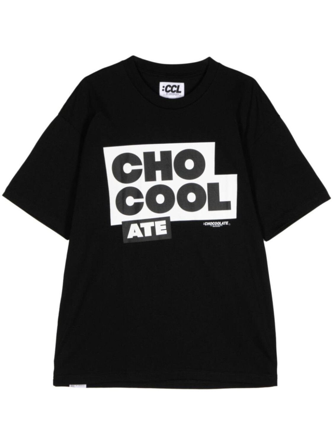 

CHOCOOLATE футболка с логотипом, черный