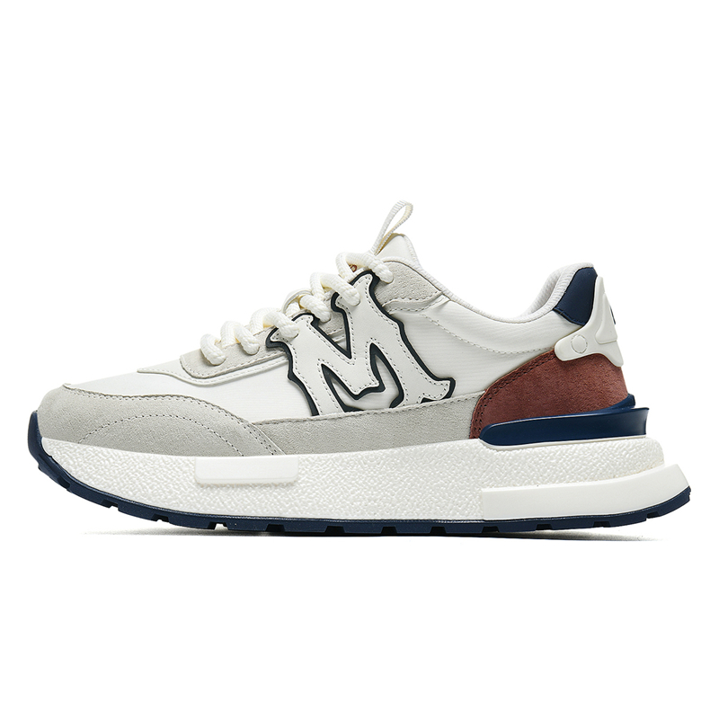 

Нескользящие, износостойкие, легкие низкие кроссовки на массивной подошве для мужчин FAIRWHALE, Beige Blue