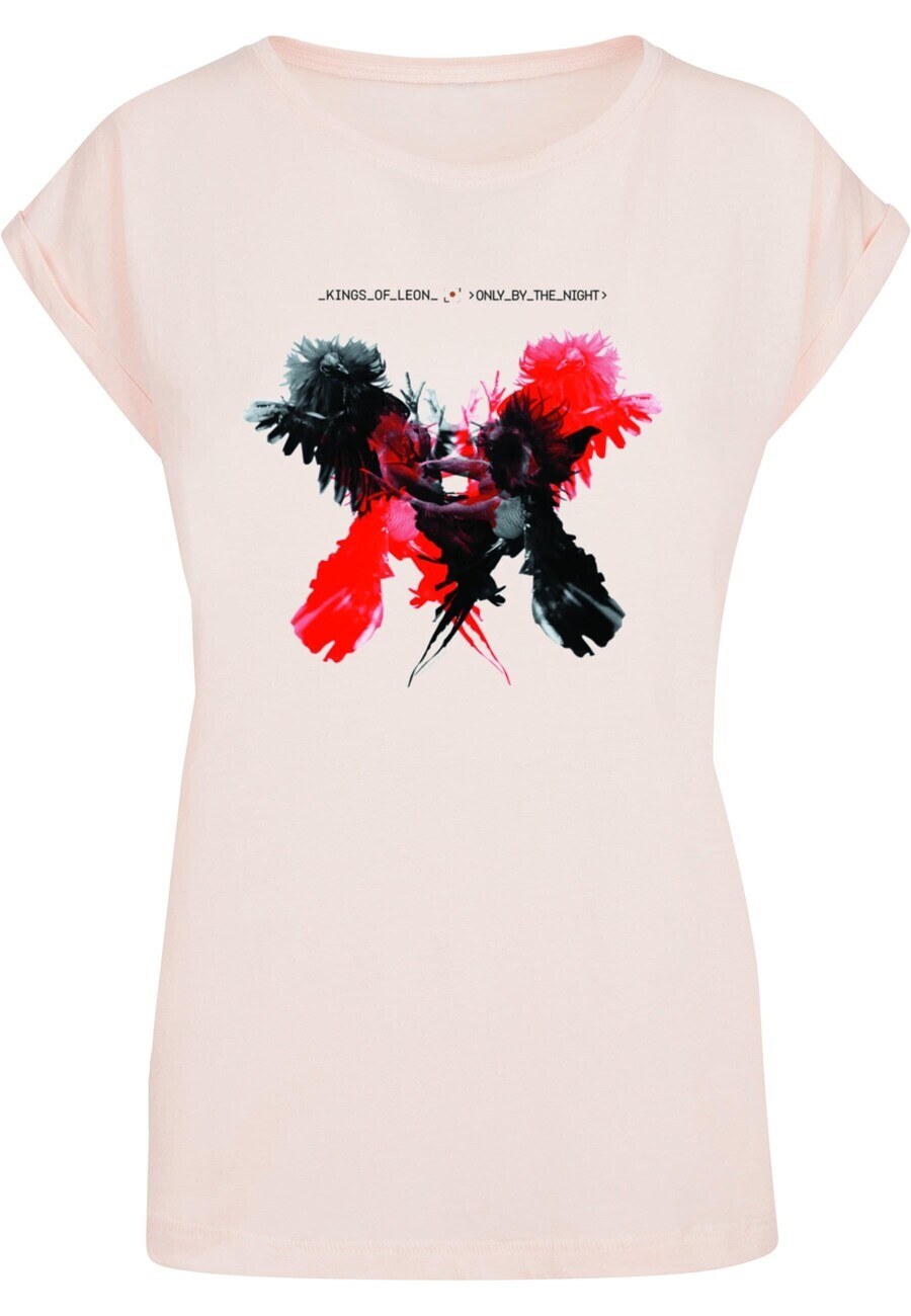 

Футболка Merchcode Shirt Kings Of Leon - OBTN, светло-розовый